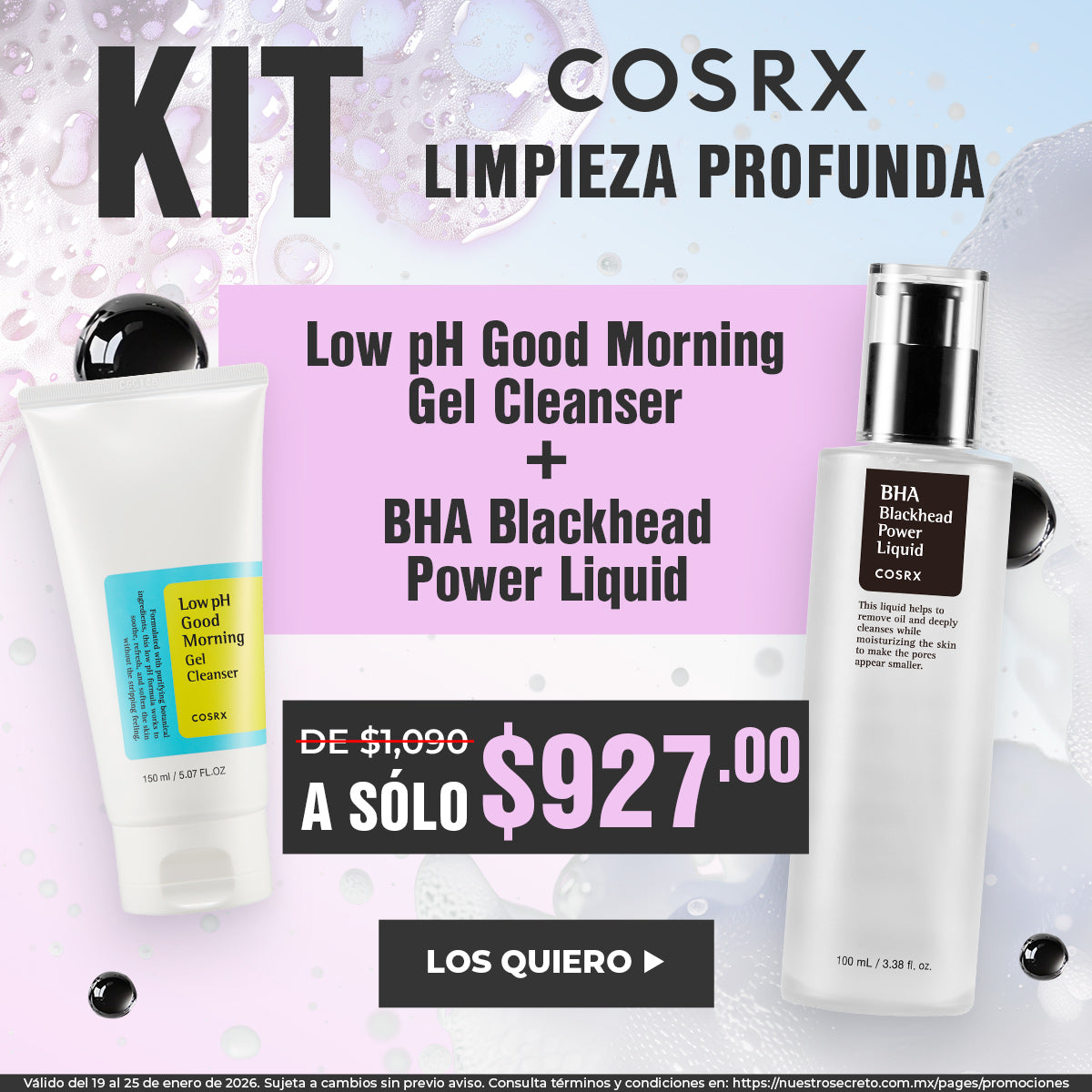 Kit limpieza profunda