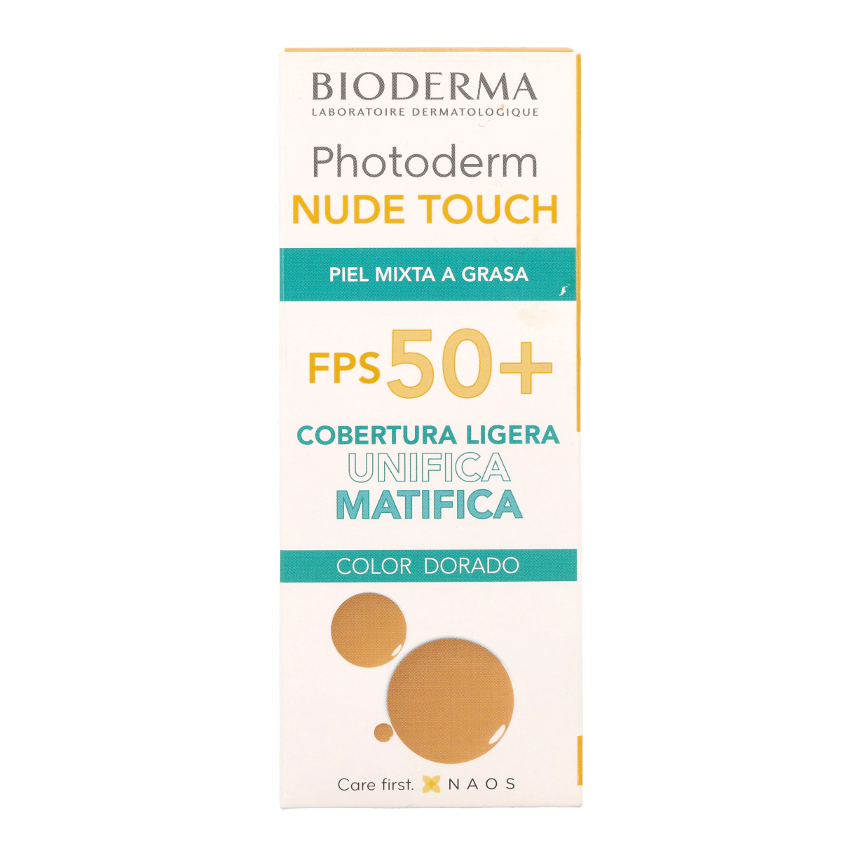 Photoderm NUDE Touch SPF 50+ Tono Dorado