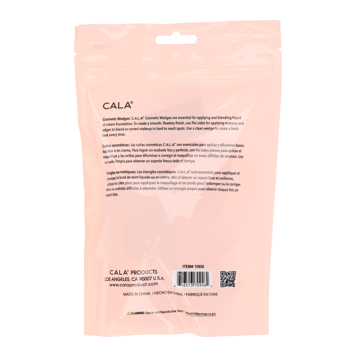 Cosmetic Wedges 16pzas