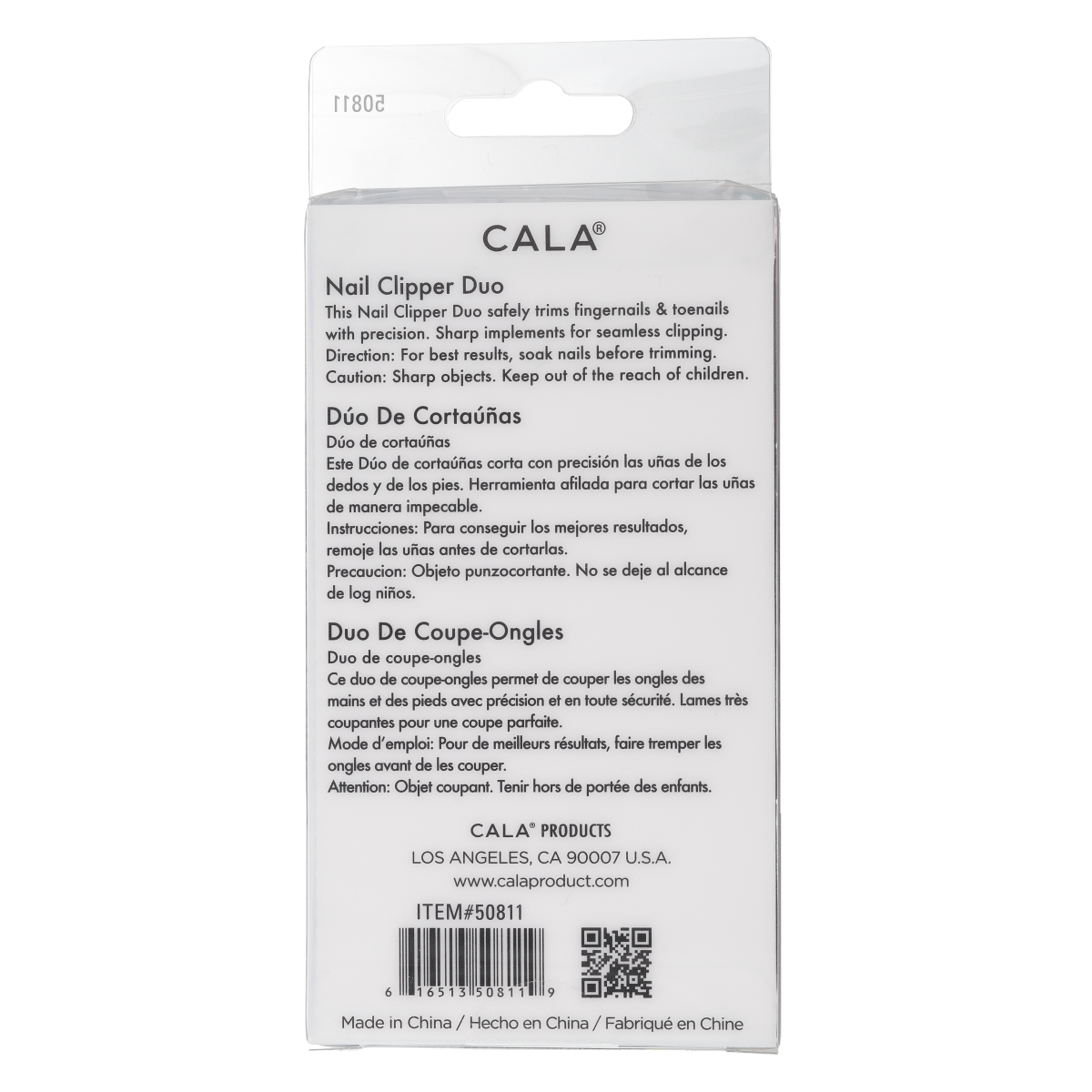 Nail Clipper Duo (Mint)