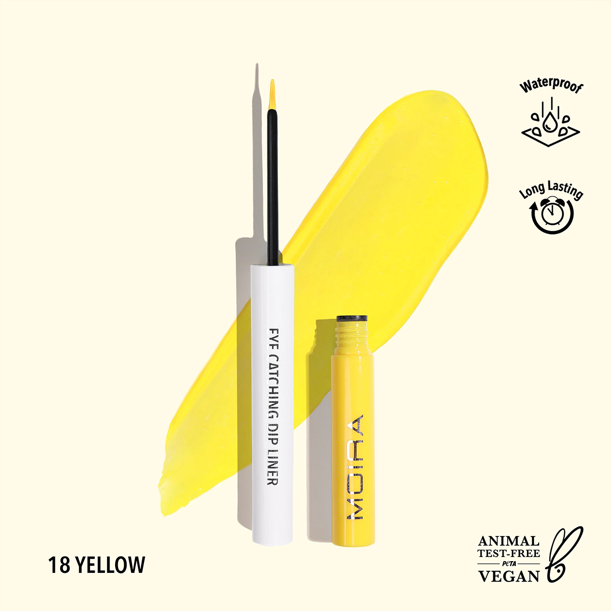 Eye Catching Dip Liner 18, Yellow