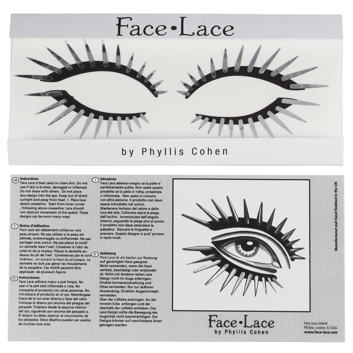 Punkupine / Face Lace by Phyllis Cohen
