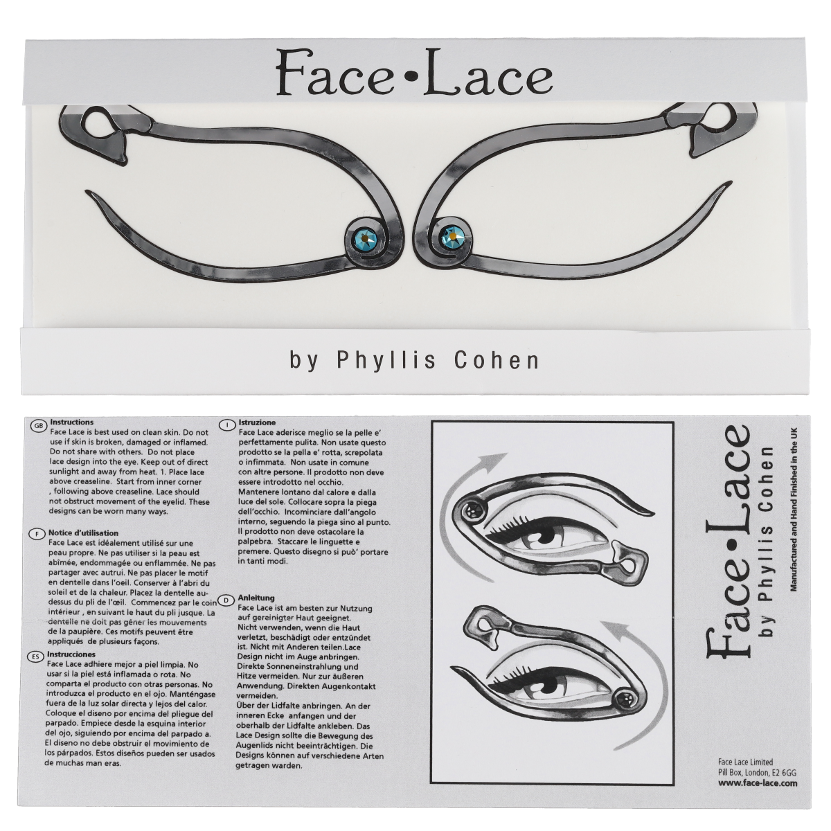 PINsight / Face Lace by Phyllis Cohen