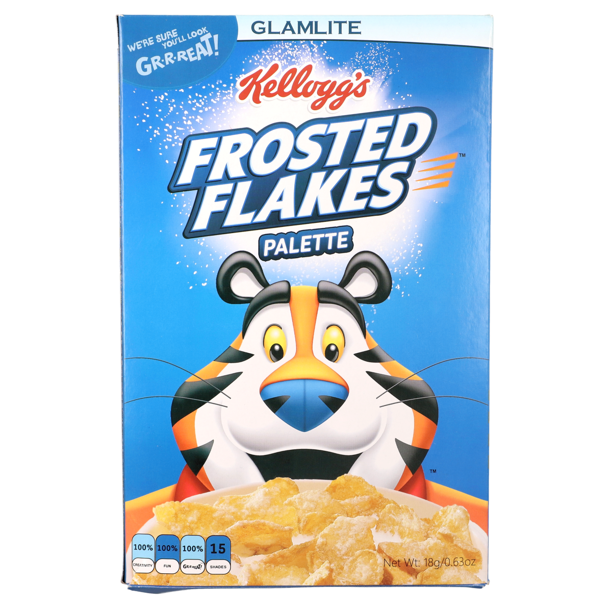 Frosted Flakes x Glamlite 15 Shadow Palette