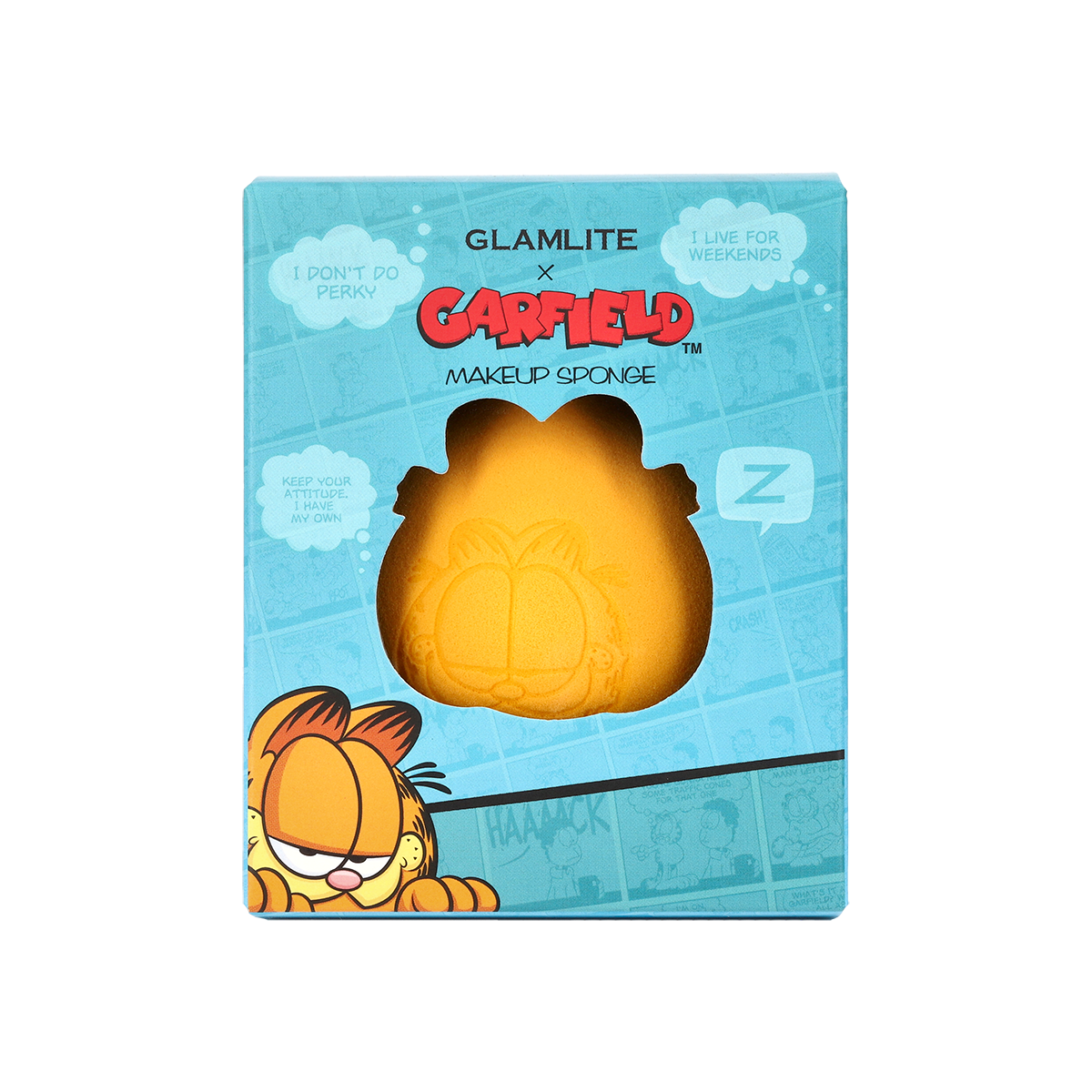 Garfield x Glamlite Makeup Sponge