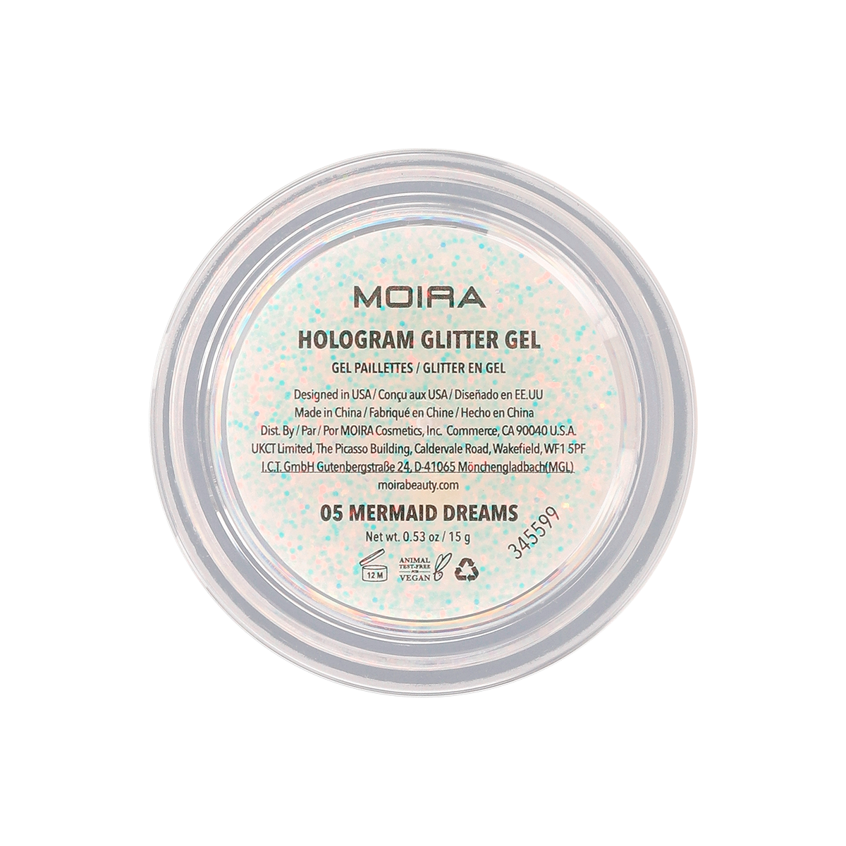 Hologram Glitter Gel - 05, Mermaid Dreams