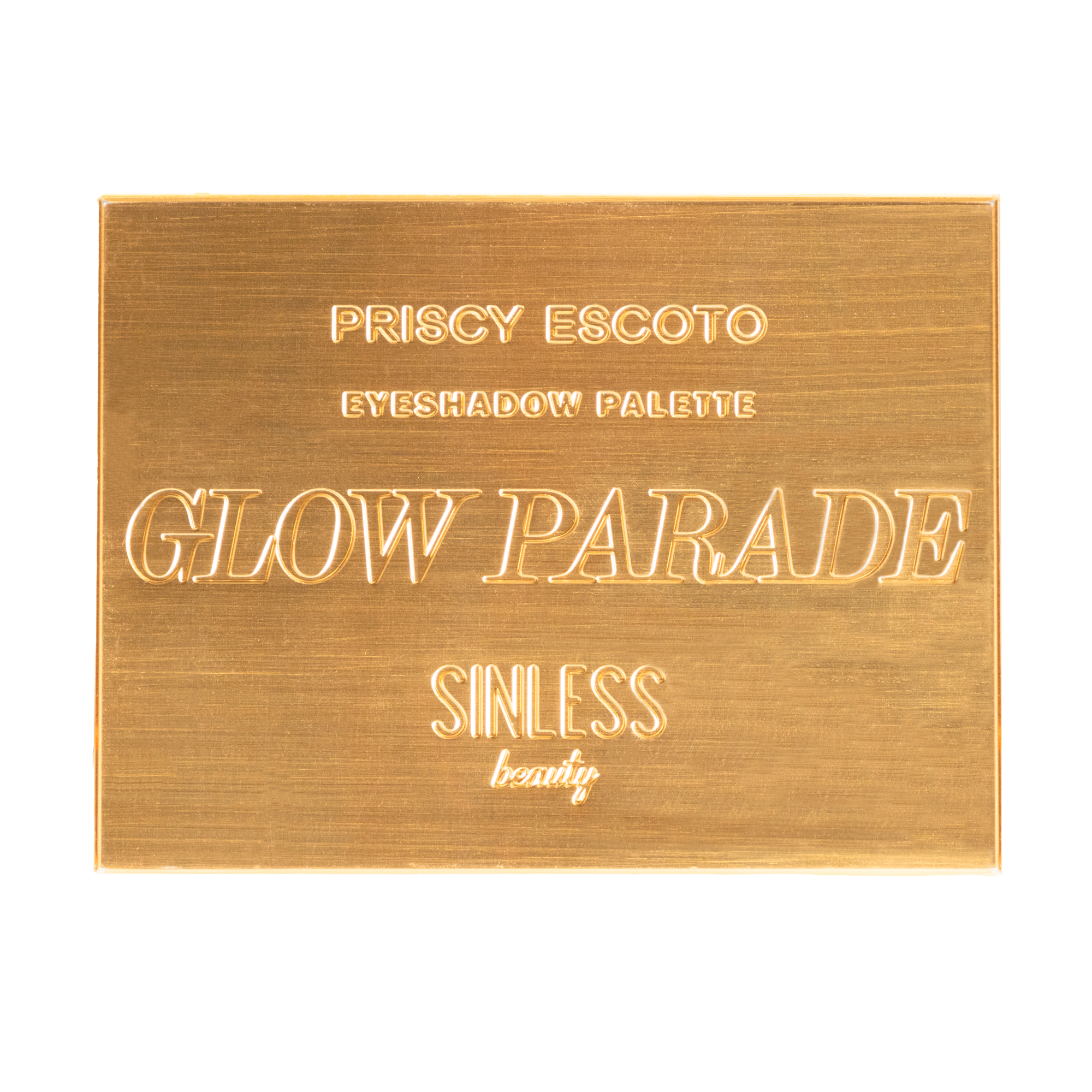Paleta de Sombras Glow Parade x Priscy Escoto x Sinless Beauty