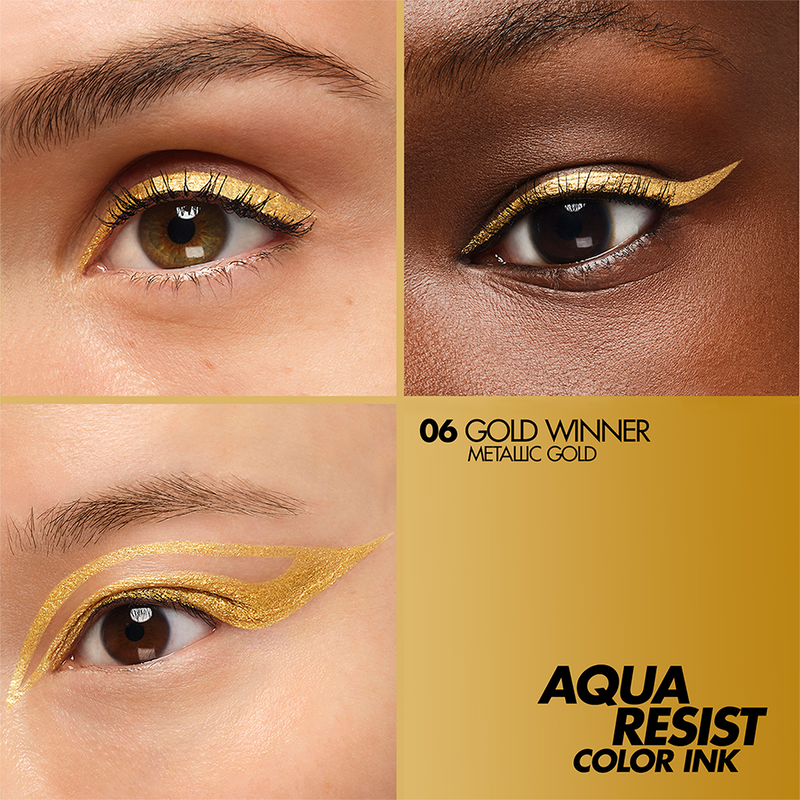 Aqua Resist Color Ink 06 Gold Winner