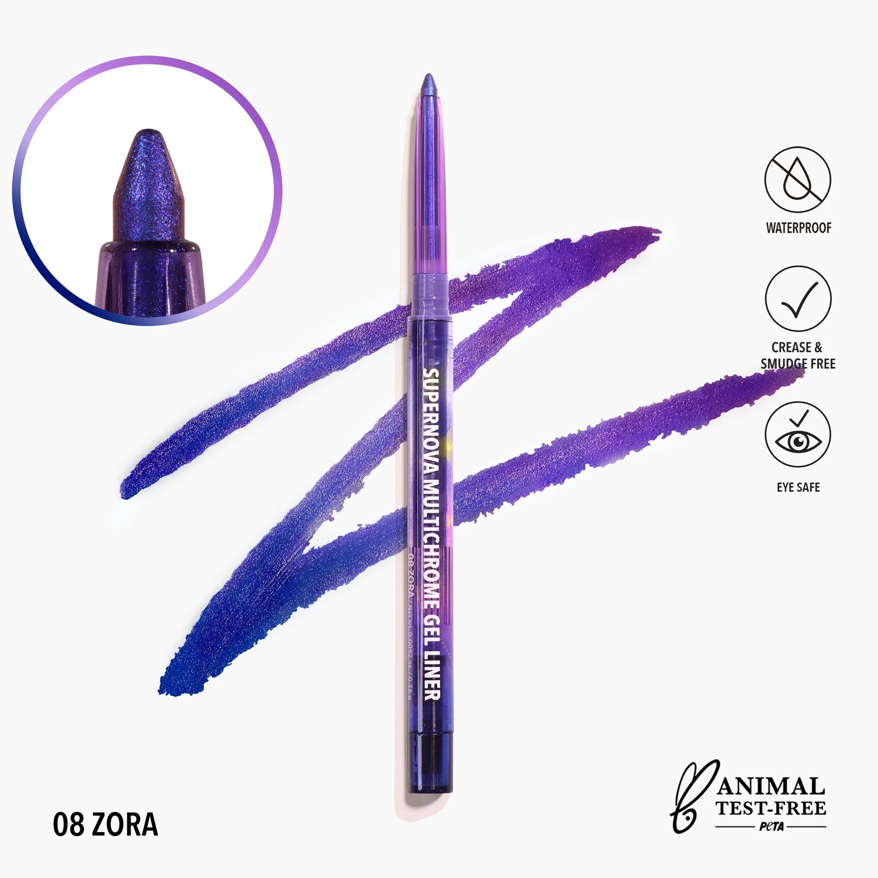 Supernova Multichrome Gel Liner 08, Zora