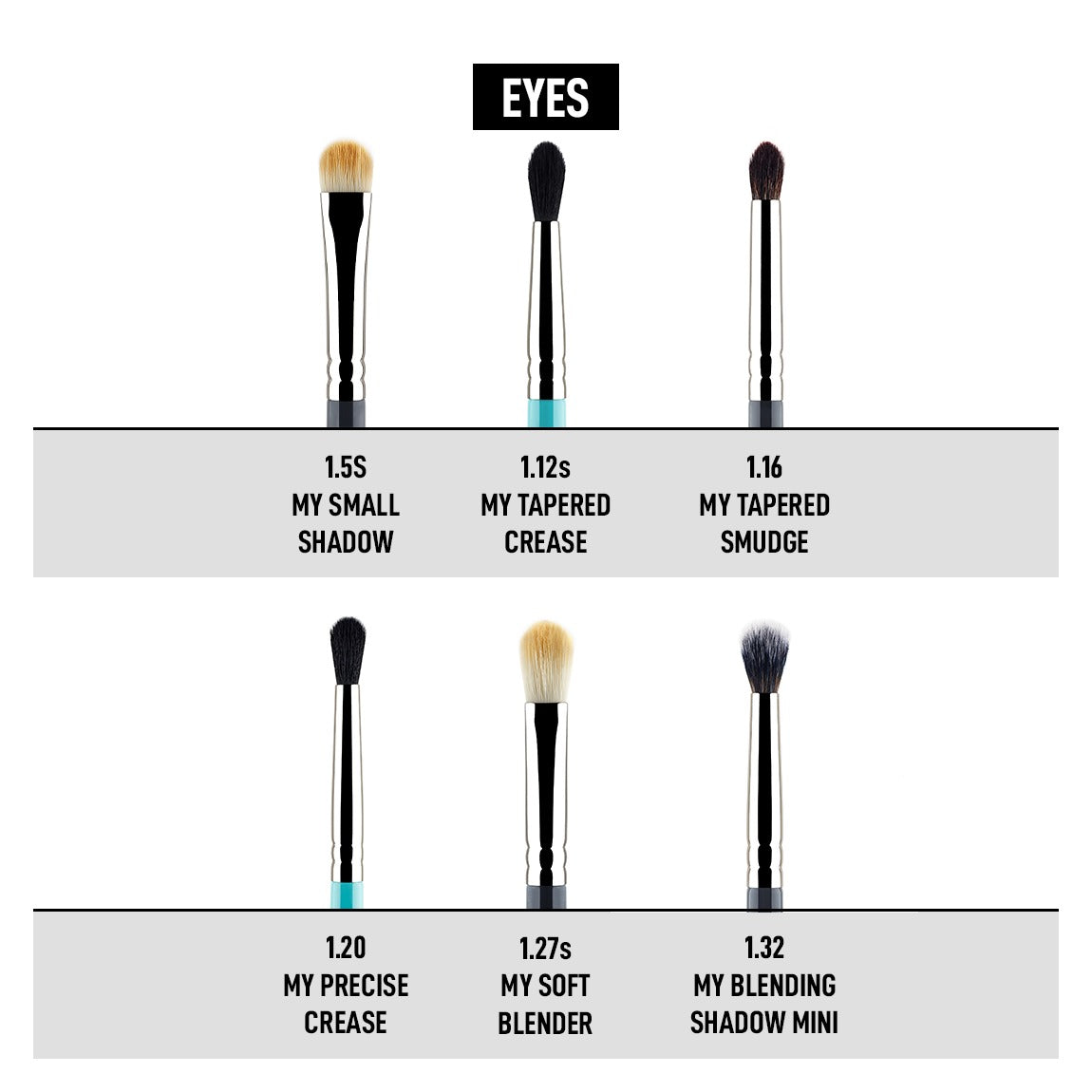 My Complete Eye Brush Set