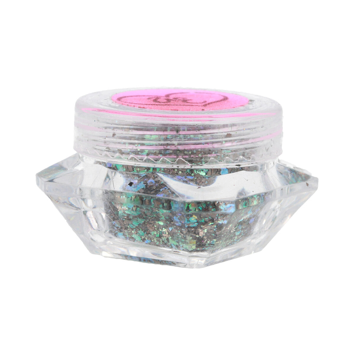 Hojuelas Multicromaticas Camaleonicas Negro # 17