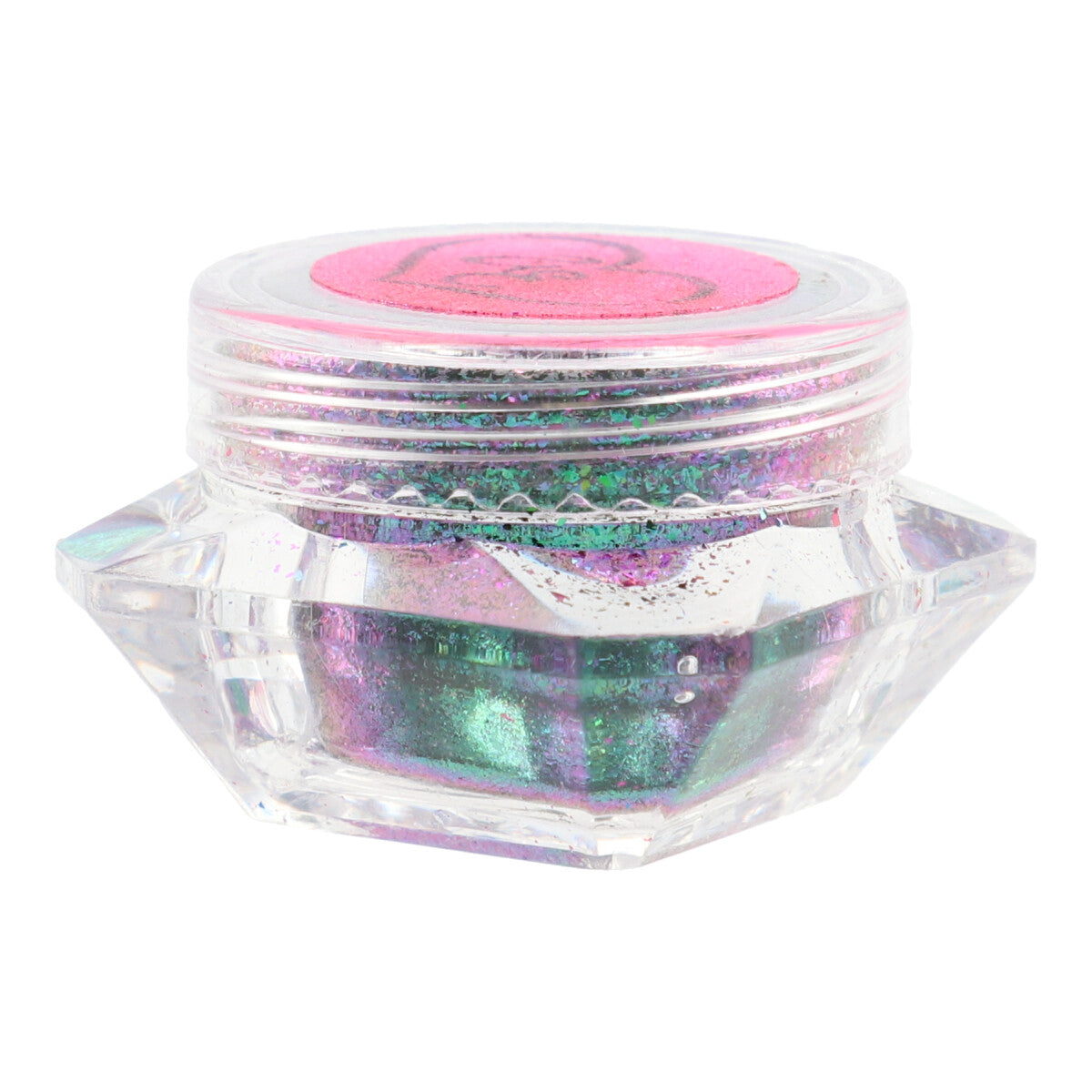 Hojuelas Multicromaticas verde universo # 18