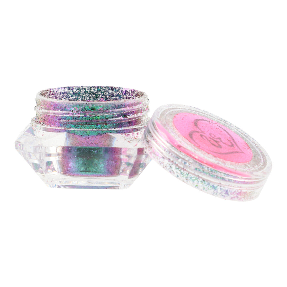 Hojuelas Multicromaticas verde universo # 18