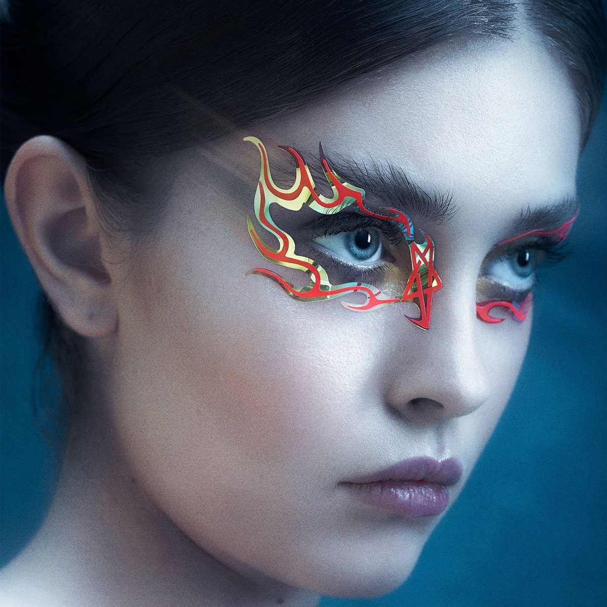 Blaze Gaze / Face Lace by Phyllis Cohen