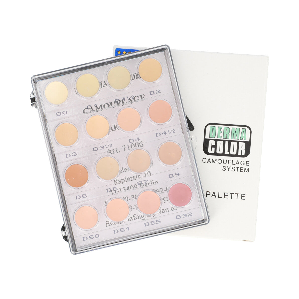 Camouflage Creme Mini-Palette