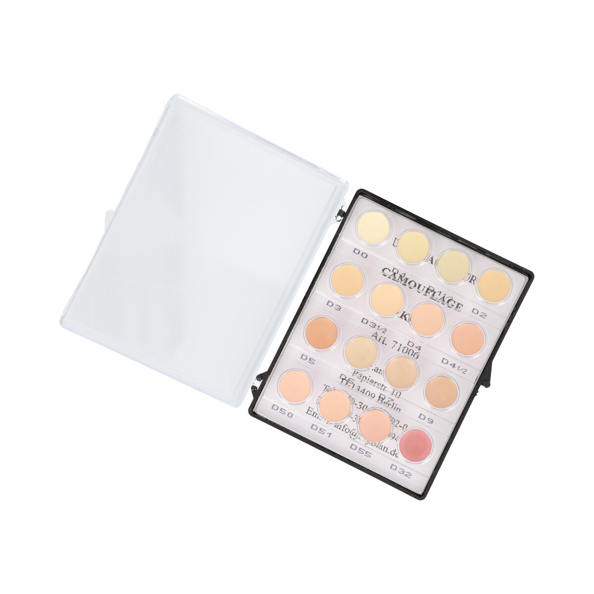 Camouflage Creme Mini-Palette