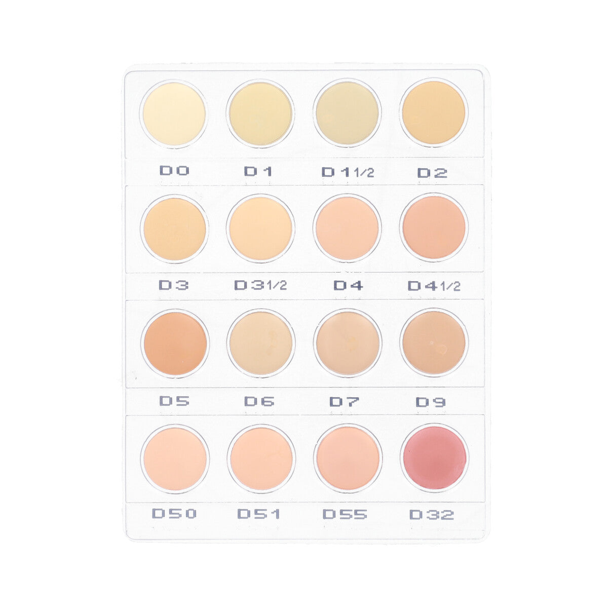 Camouflage Creme Mini-Palette