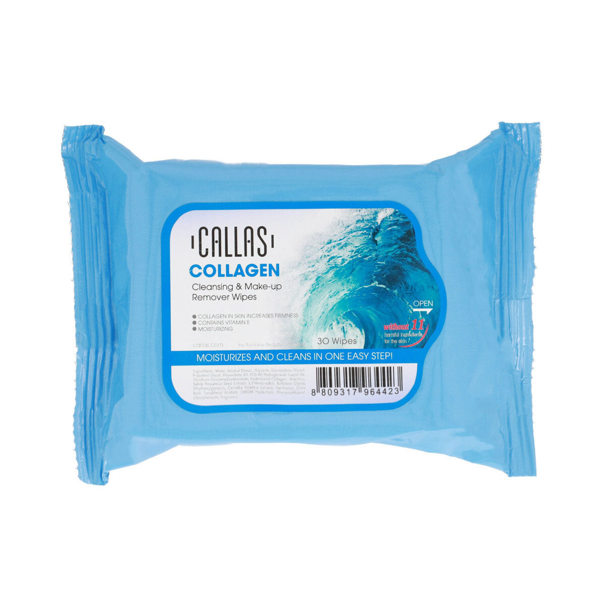 Cleansing and Make Up Remover Wipes Collagen