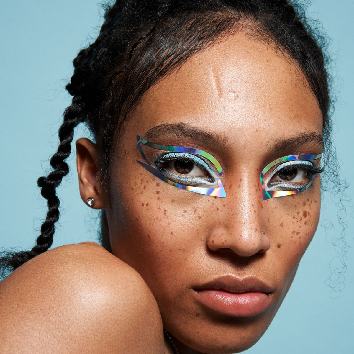 Devotion Liners Holographic / Face Lace by Phyllis Cohen