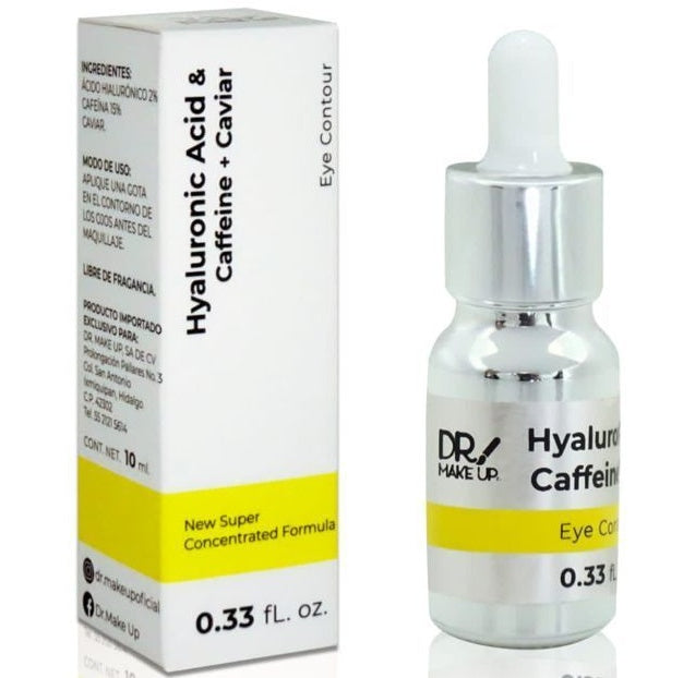 Contorno de Ojos de Caviar, Cafeina y Acido Hialuronico DR