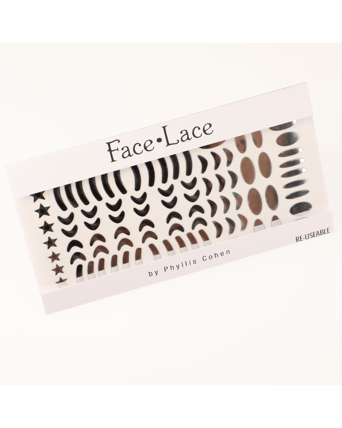 Chrome Dots / Face Lace by Phyllis Cohen