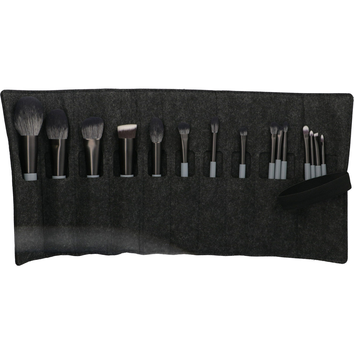 Jade Series Agate Grey Makeup Brush Kit 15 Pcs