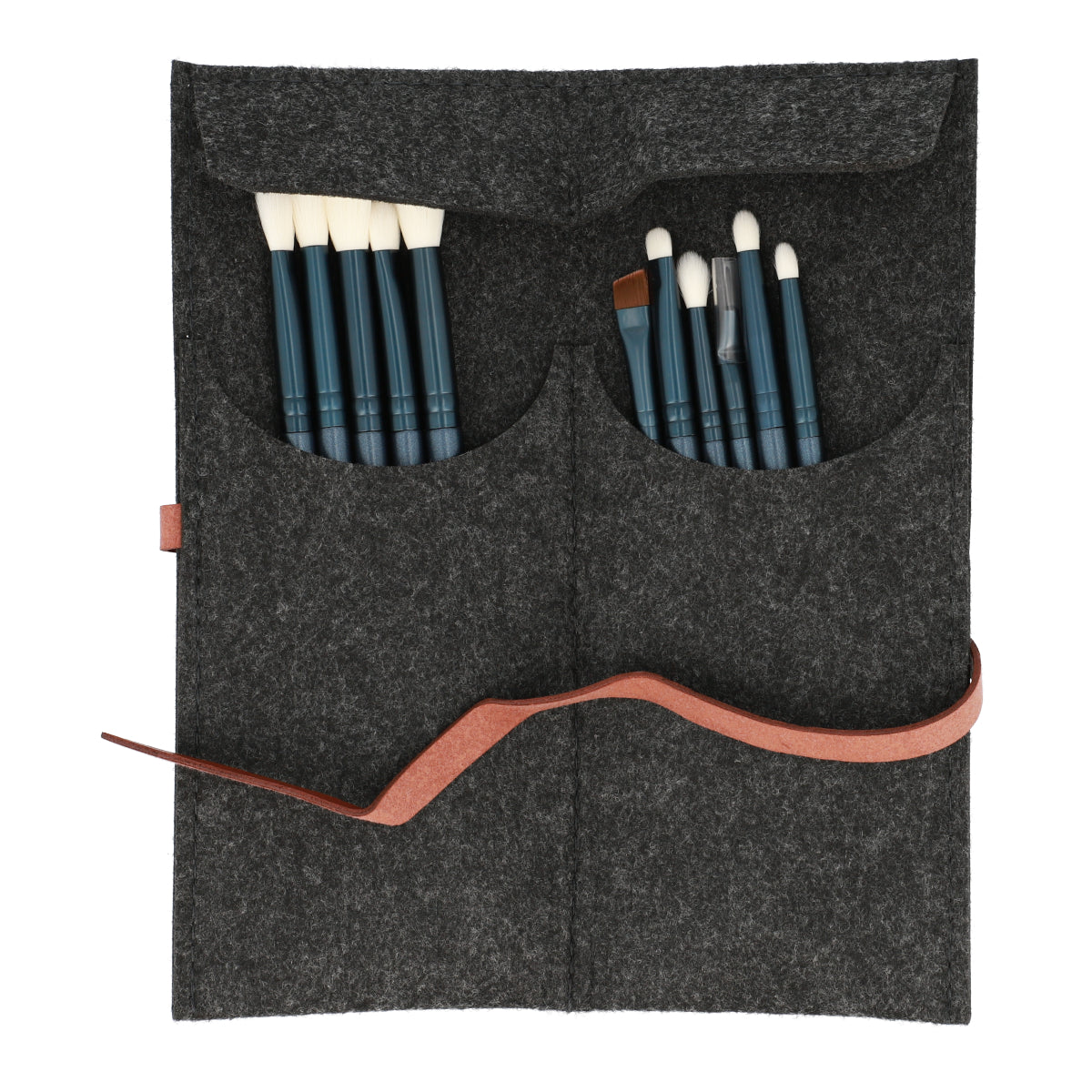 Jade Series Tourmaline Blue Eye Brush Kit 11 Pcs