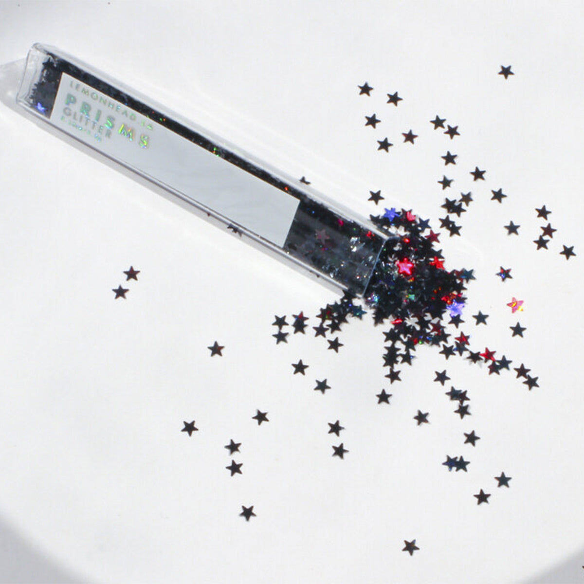 Black Rainbow Stars 3.5 g / PRISMS Designer Glitter