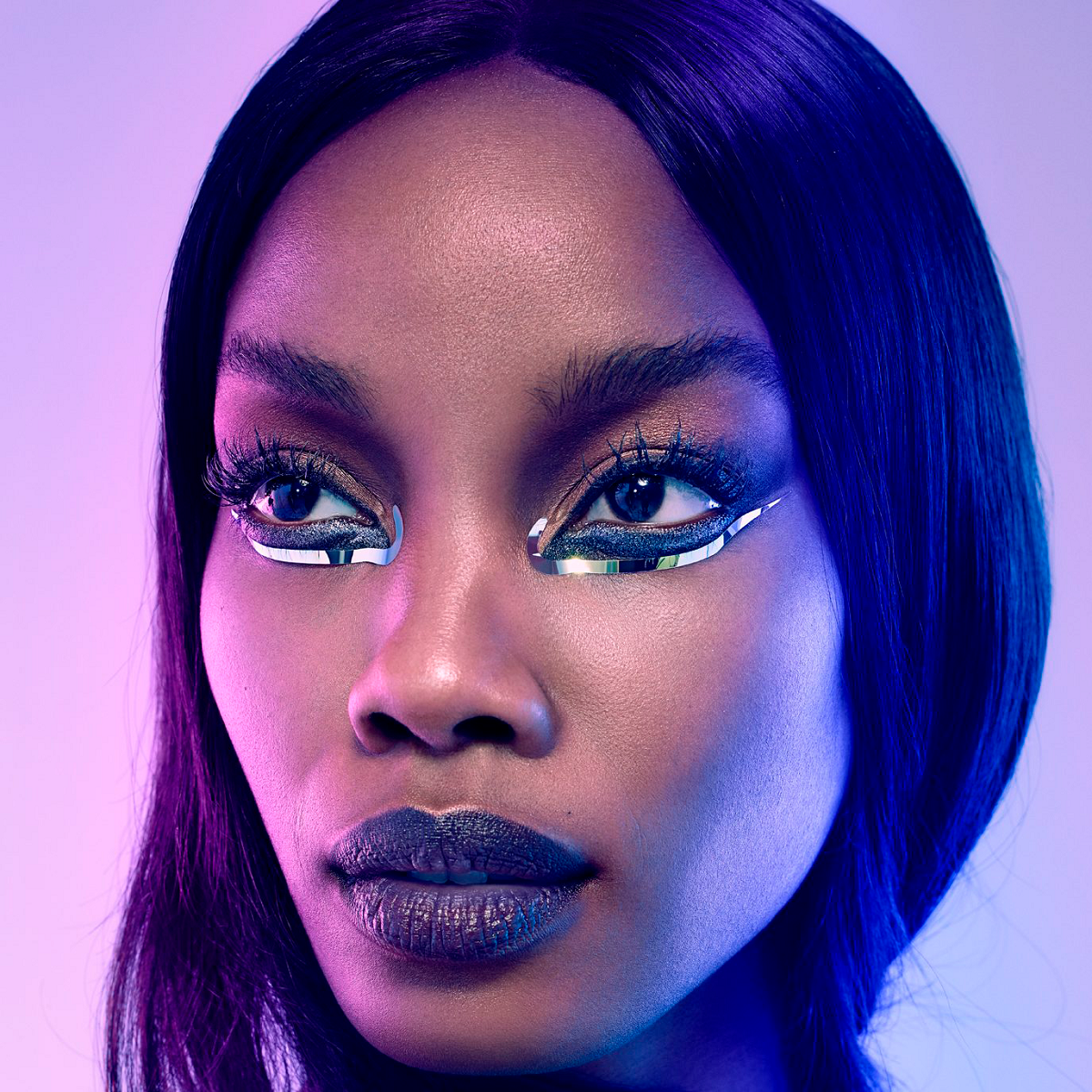 Chrome Underliners / Face Lace by Phyllis Cohen