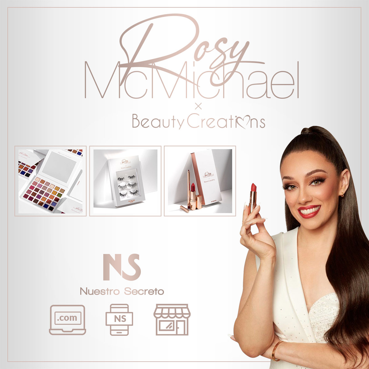 Rosy McMichael x Beauty Creations