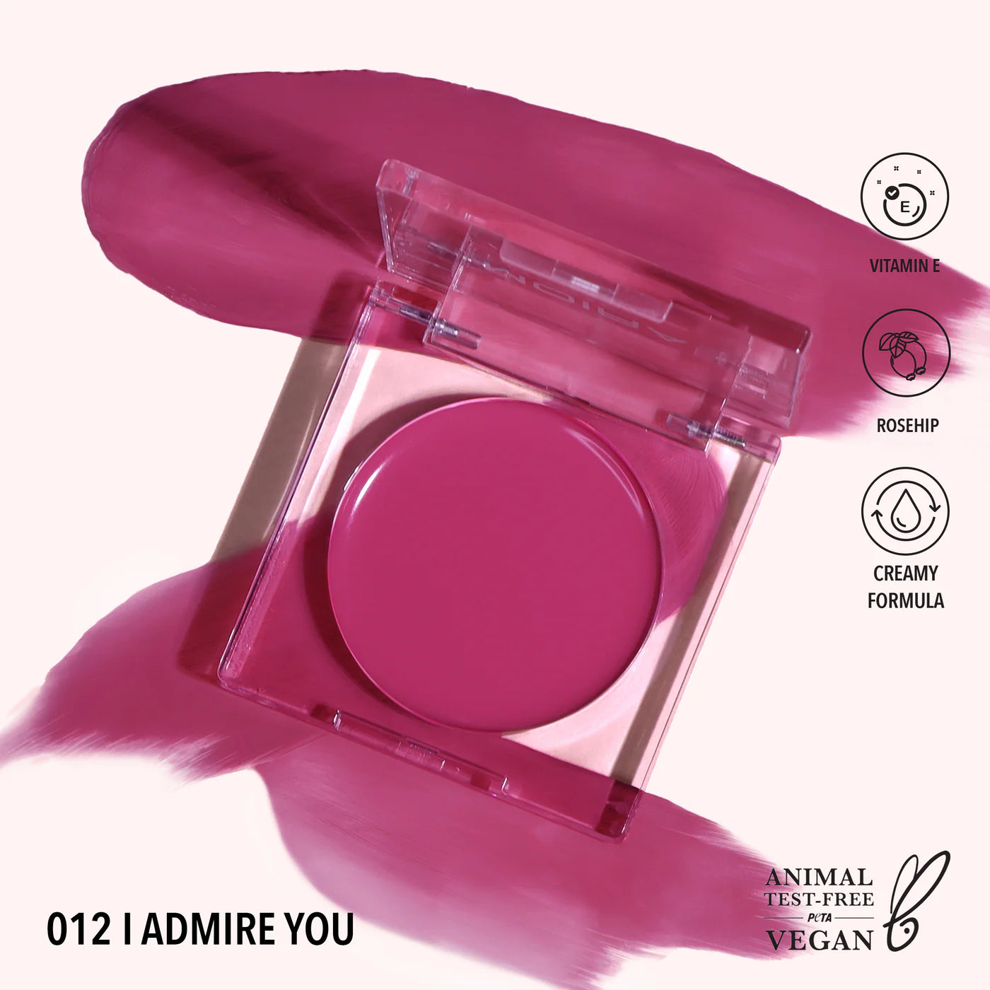 Loveheat Cream Blush 12 I Admire You