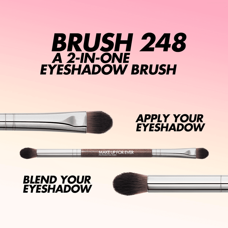 Double-Ended Eyeshadow Brush 248