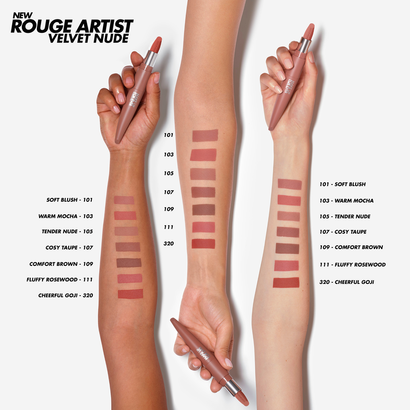 Rouge Artist Velvet Nude - Fluffy Rosewood 111