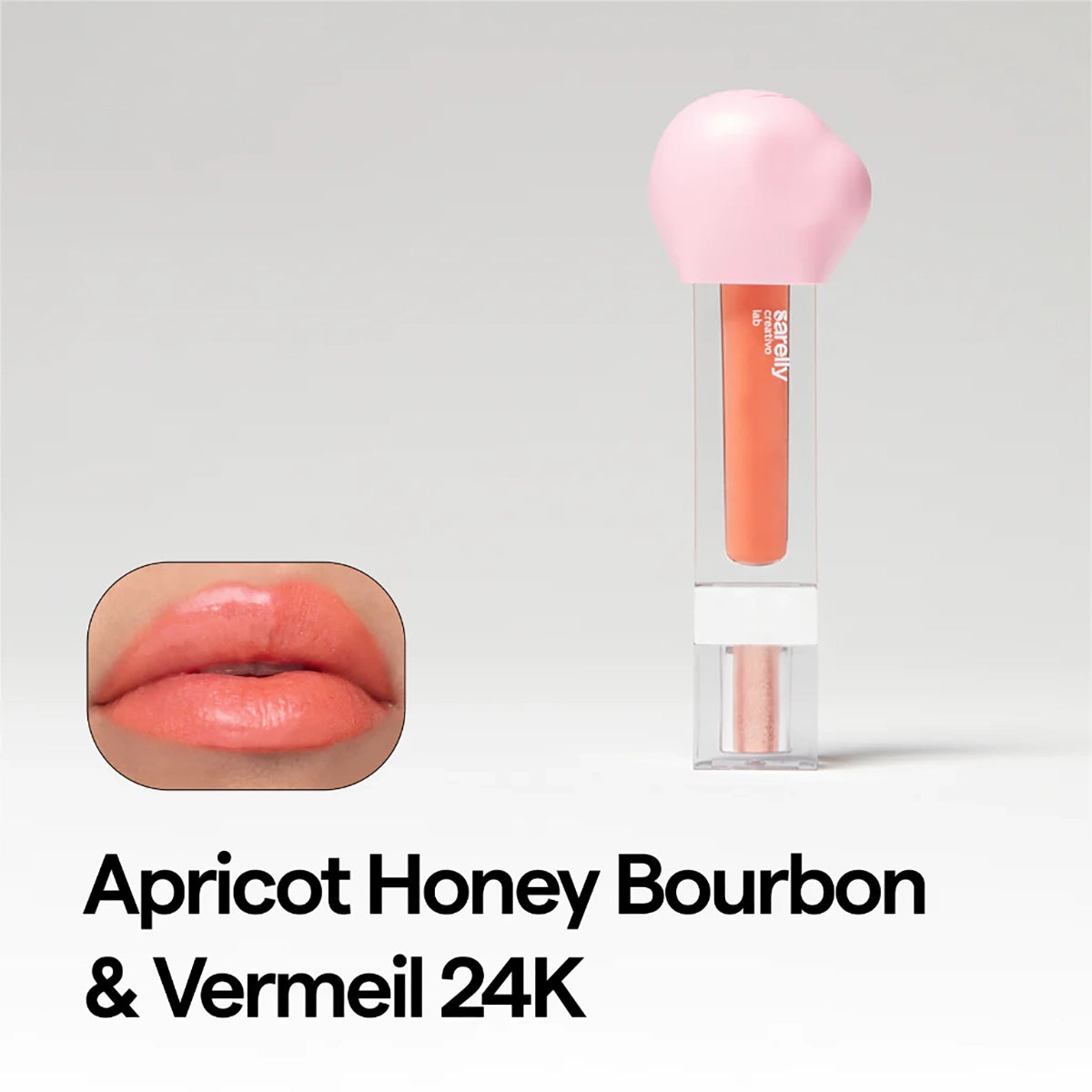 Gloss +Shimmer Apricot Honey Bourbon And Vermeil 24K