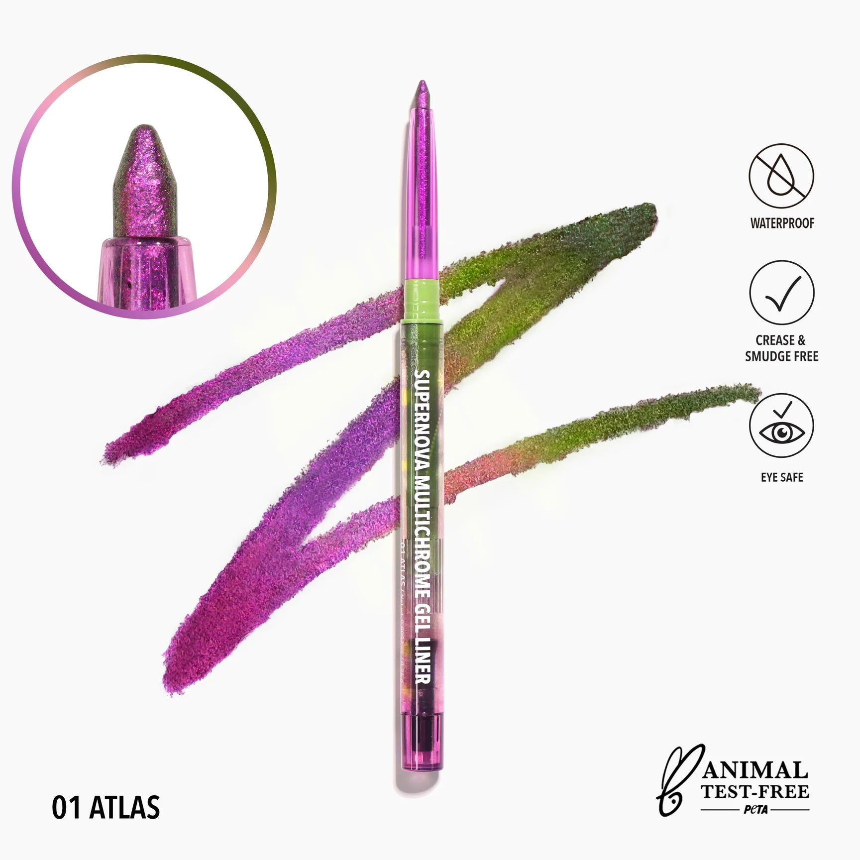 Supernova Multichrome Gel Liner 01, Atlas