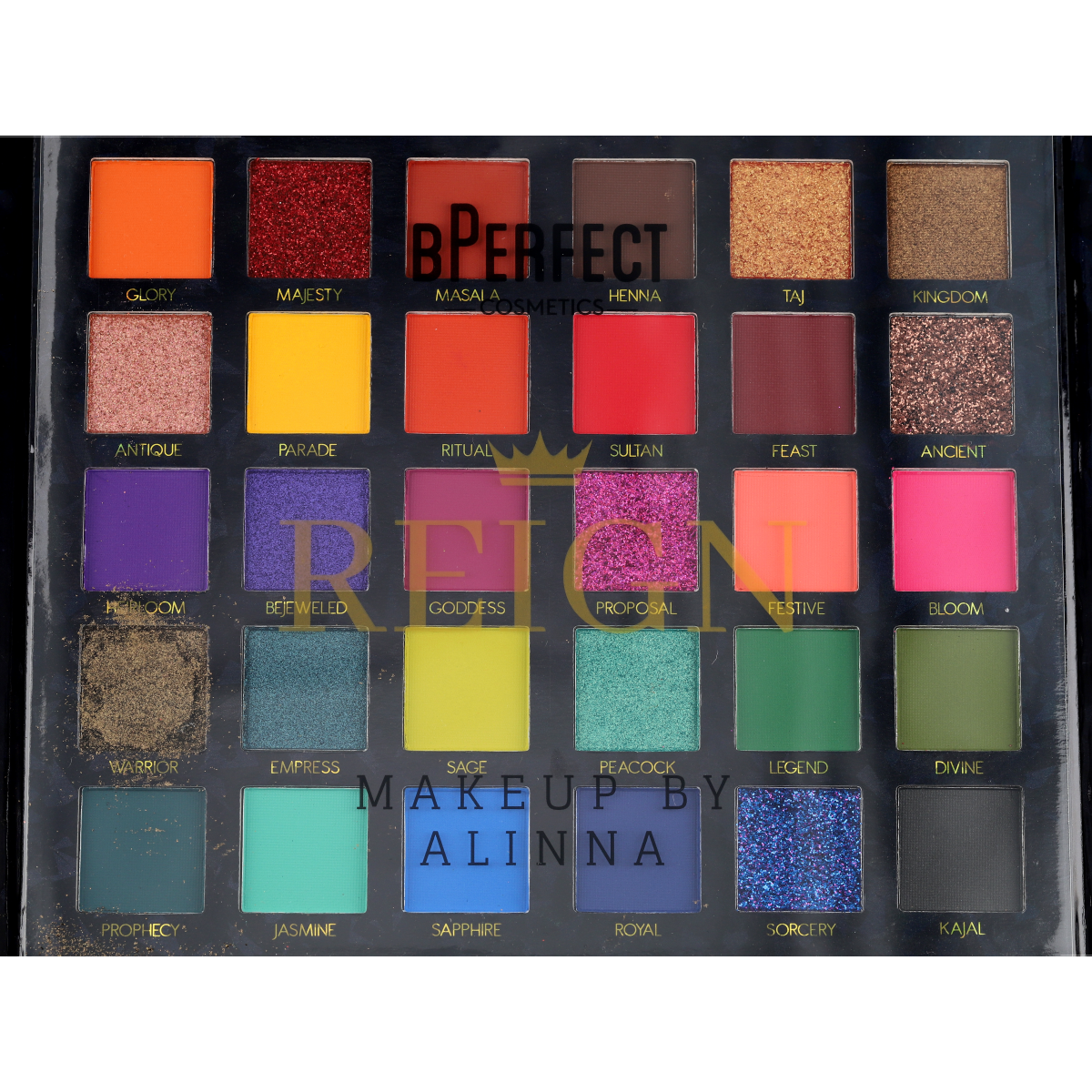 Dale Chance Reign Palette - Makeup by Alinna x BPerfect