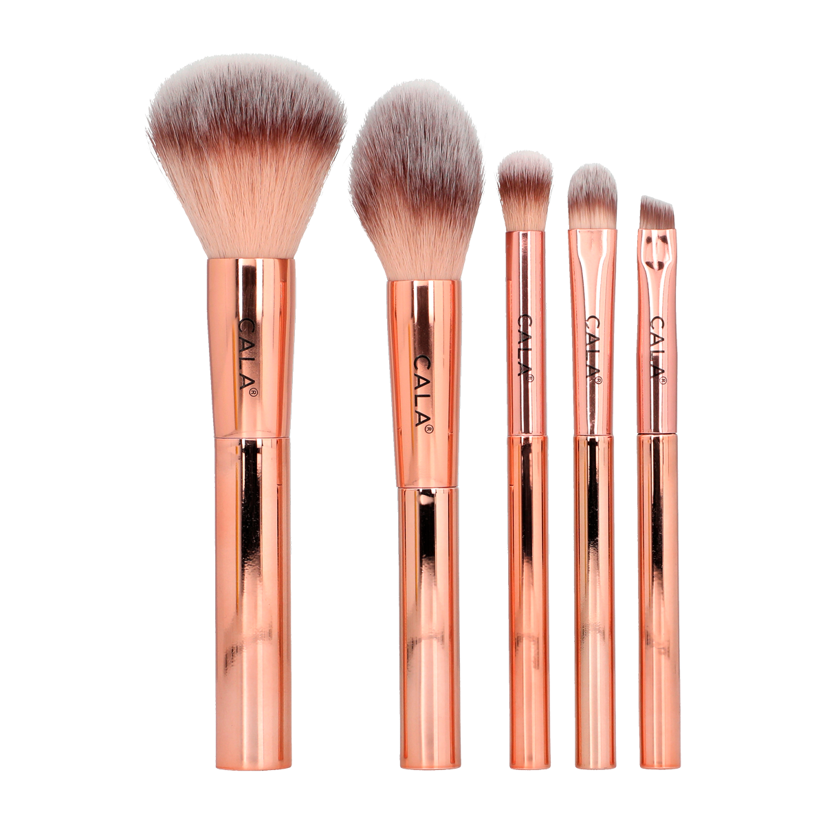 Rose Radiance 5-Piece Brush Set & Pouch