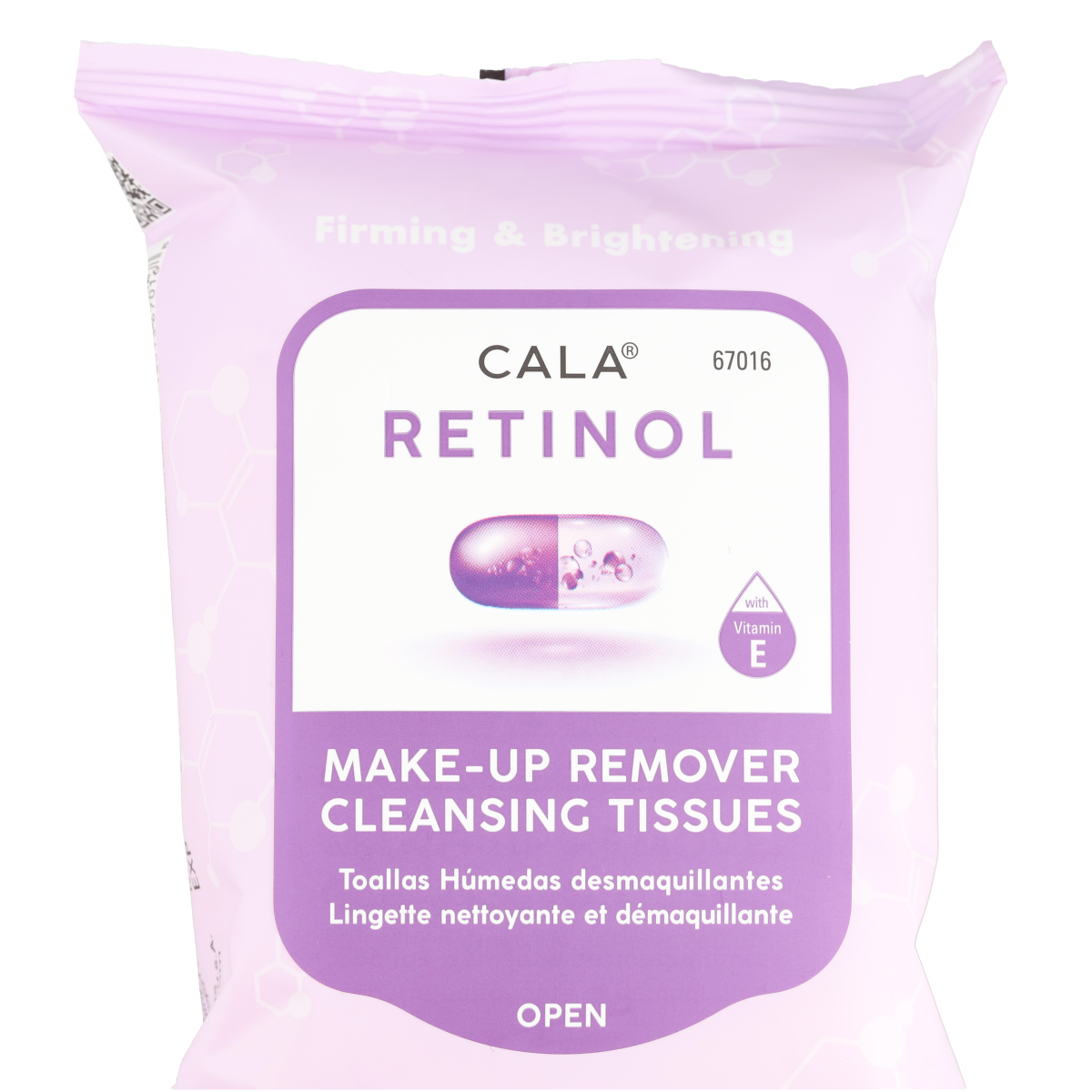 Makeup Remover Cleansing Tissues: Retinol (30 sheets)