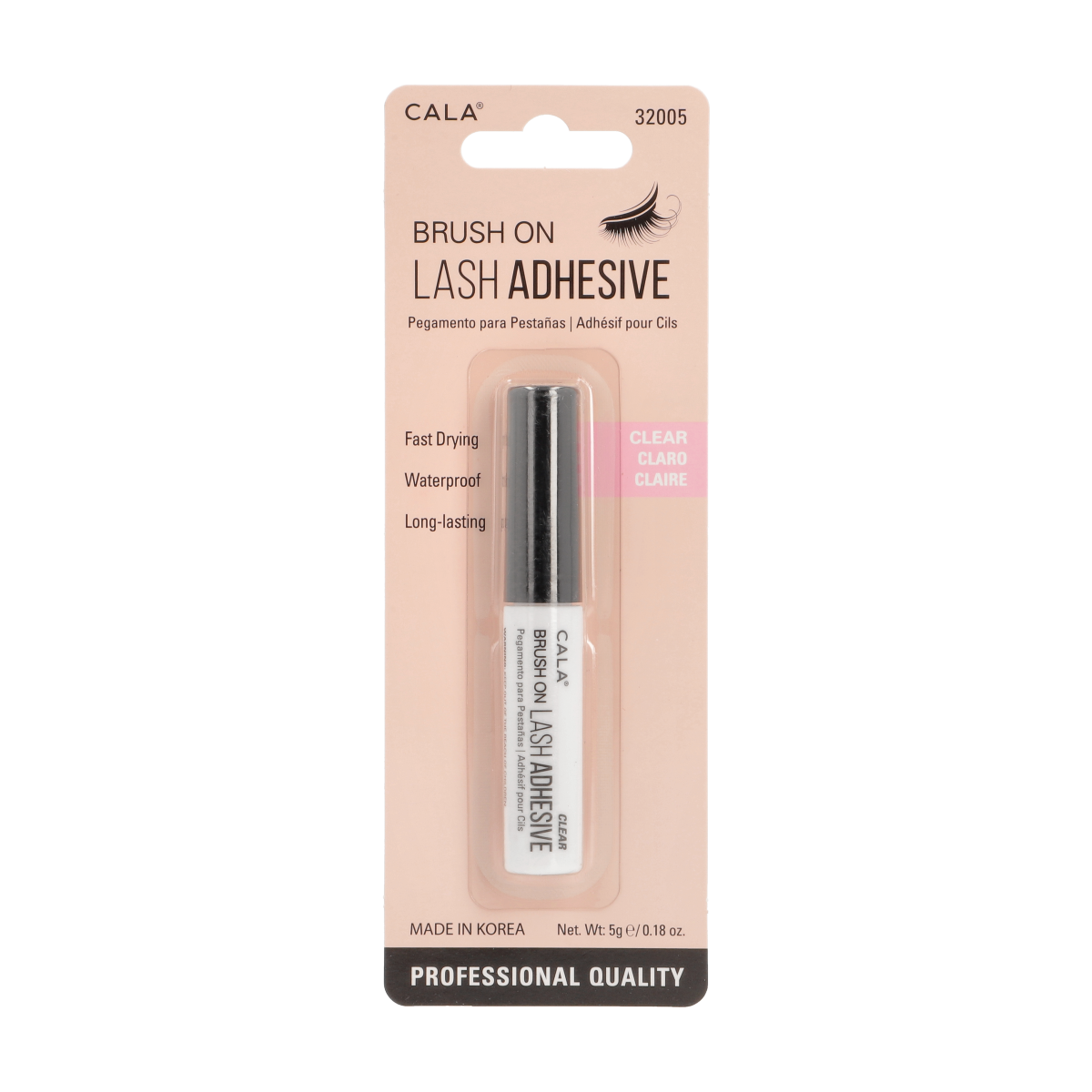 Brush-On Eyelash Glue (Clear)