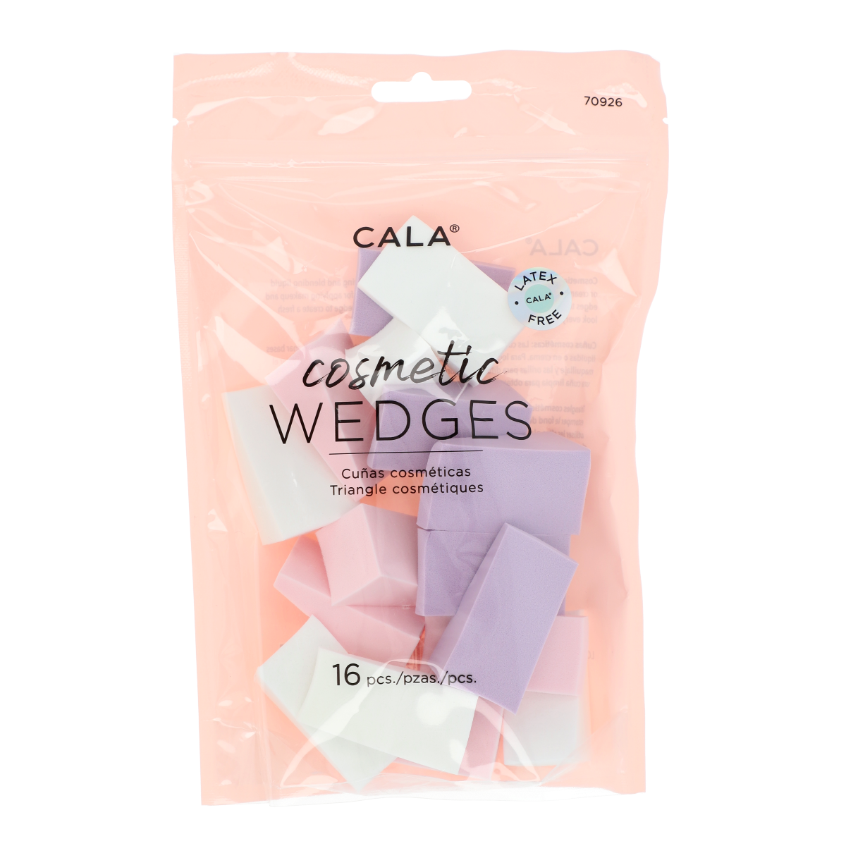 Cosmetic Wedges 16pzas