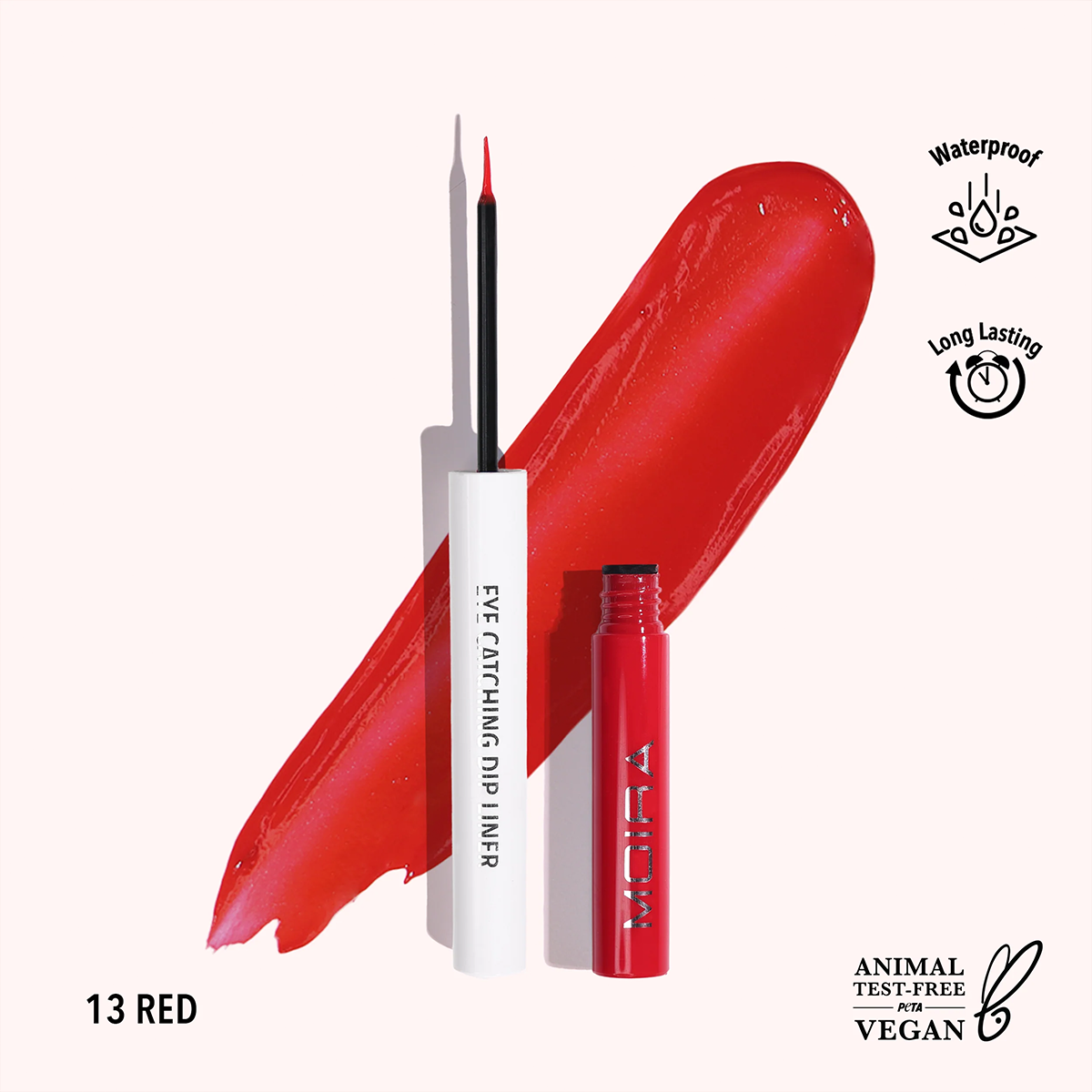 Eye Catching Dip Liner 13, Red