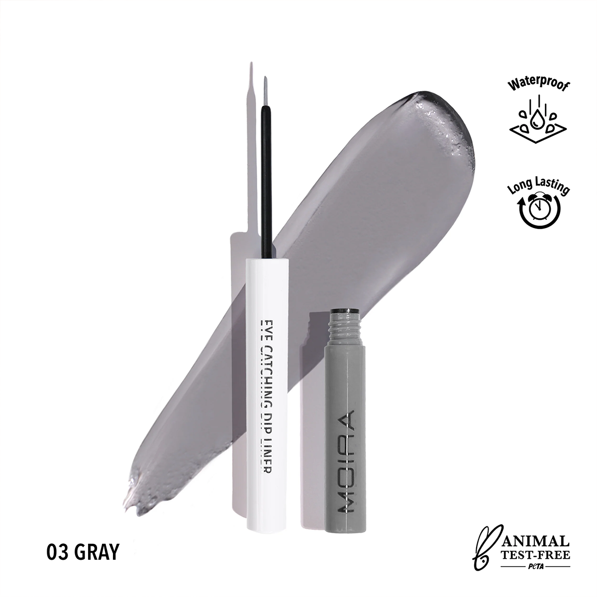 Eye Catching Dip Liner 3, Gray