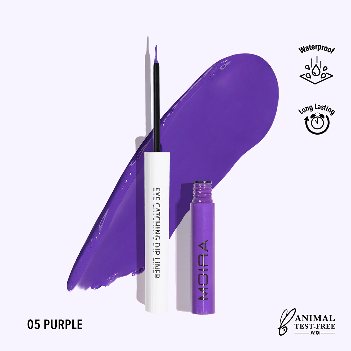 Eye Catching Dip Liner 5, Purple