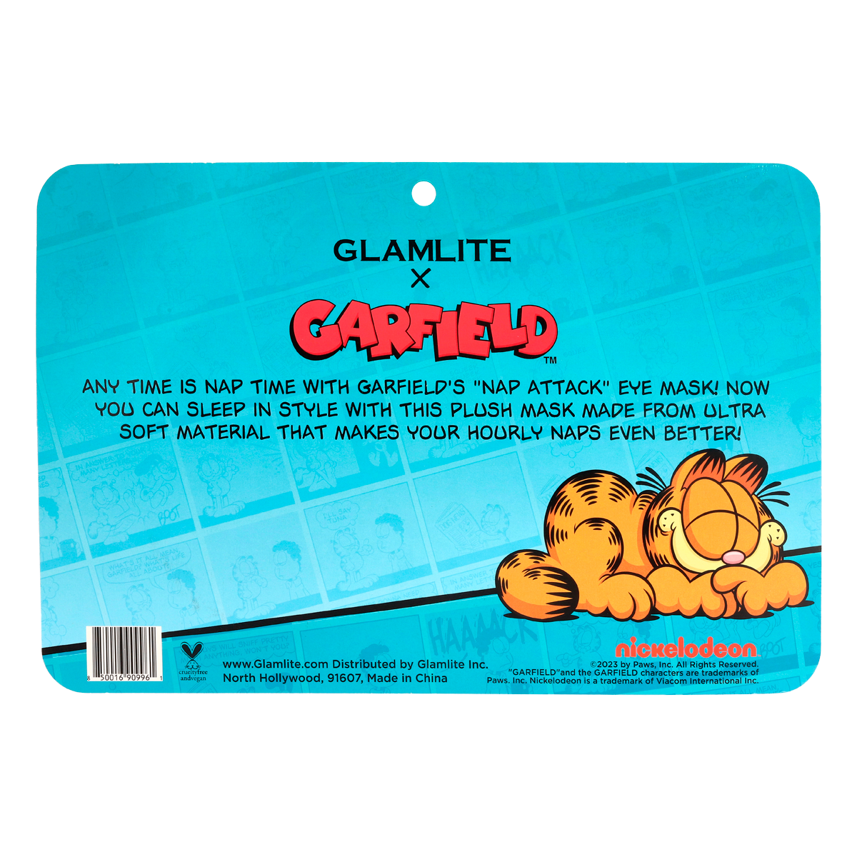 Garfield x Glamlite Sleeping Mask