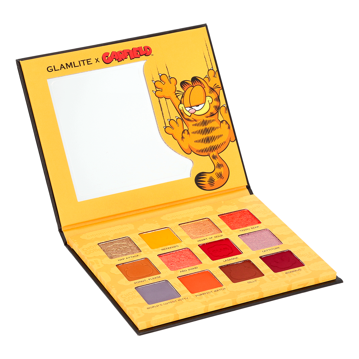 Garfield x Glamlite 12 Shadow Palette