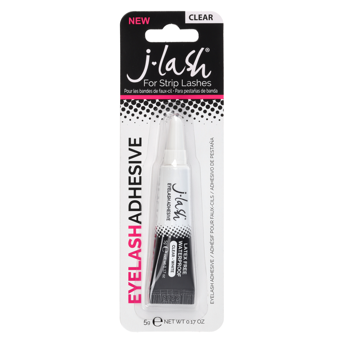 Resina para uñas Clear Transparente Gel Brush on Adhesivo