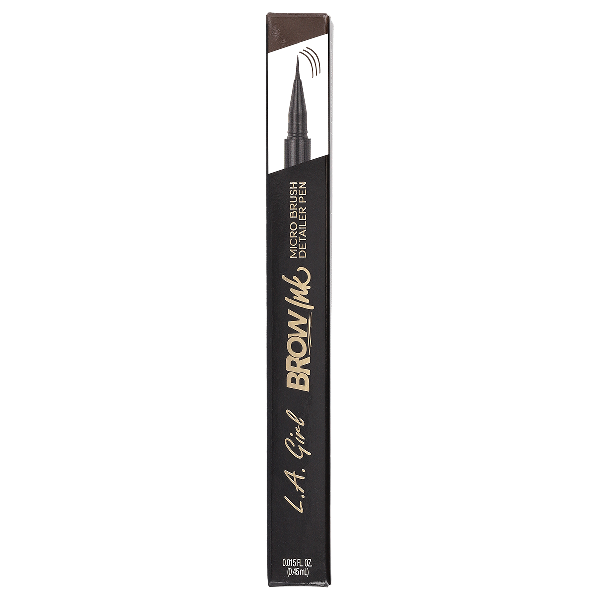 Brow Ink Micro Brush Detailer Pen - Dark Brown