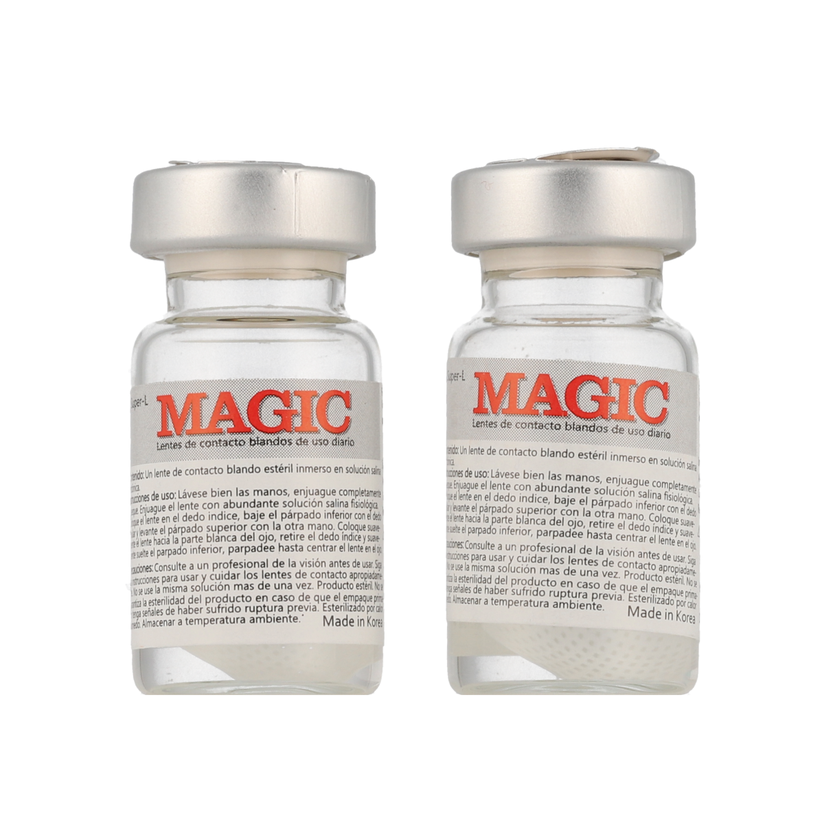 Red Blanco Magic Pupilentes