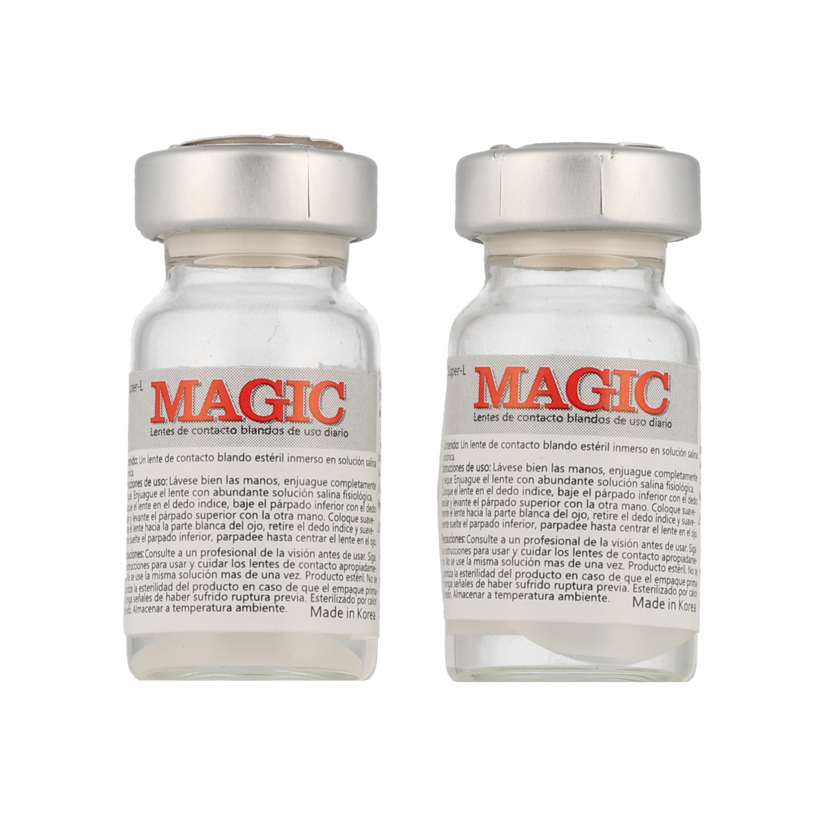 Blanco Magic Pupilentes