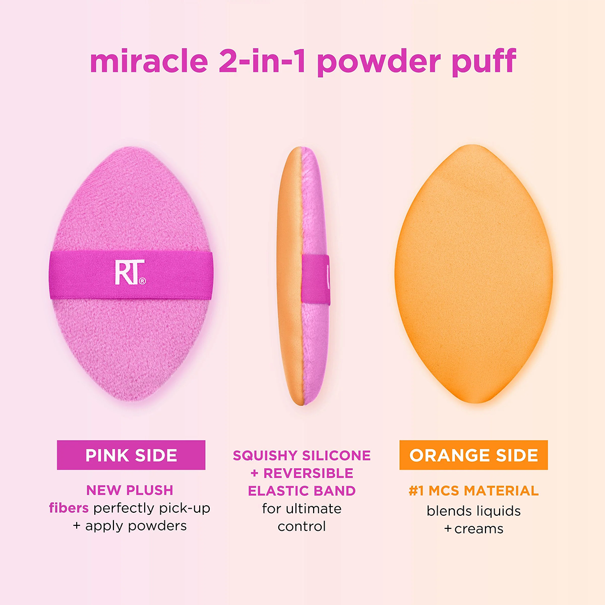 Miracle 2-In-1 Powder Puff